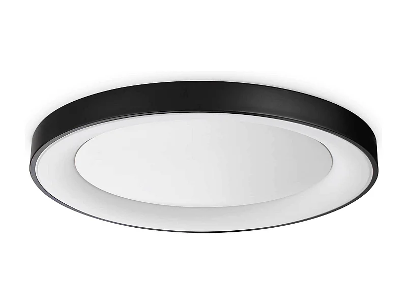 Ideal Lux PLANET Integriertes LED-Halbbündiges Licht Schwarz 3000Lm 3000K