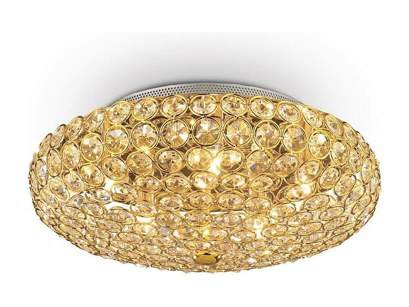 Ideal Lux King Plafonnier 5 Lumières Or