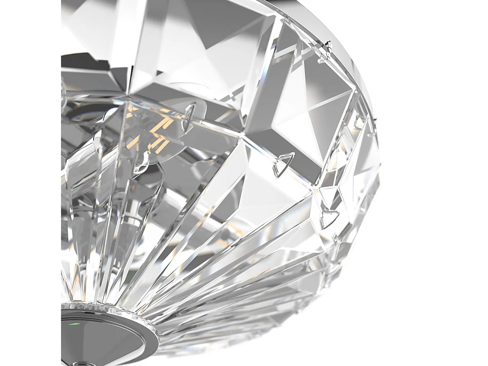 Maytoni Facet Plafonnier classique 4 lumières chrome E14