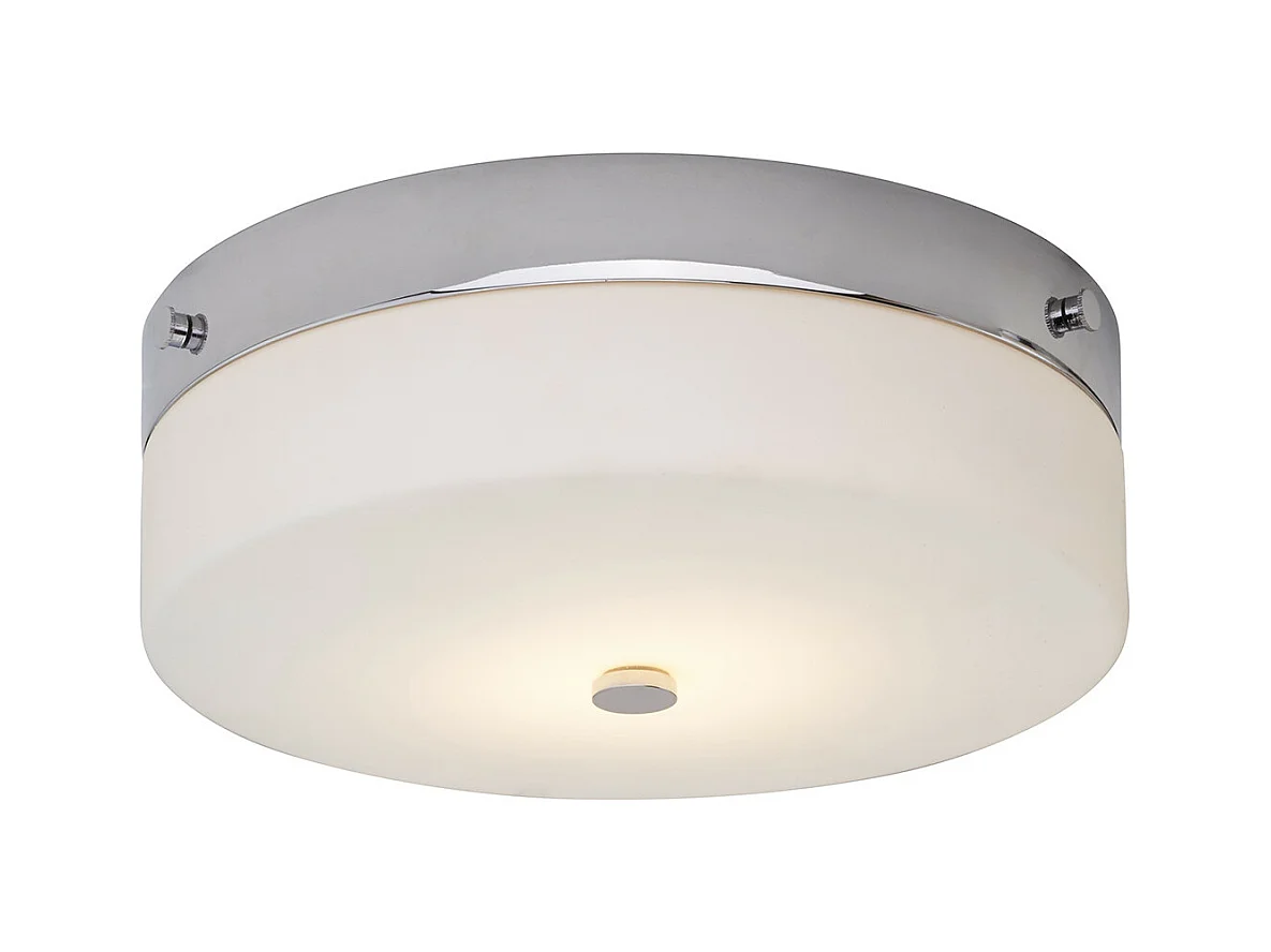 Elstead Tamar Grand plafonnier à 1 lumière Chrome poli