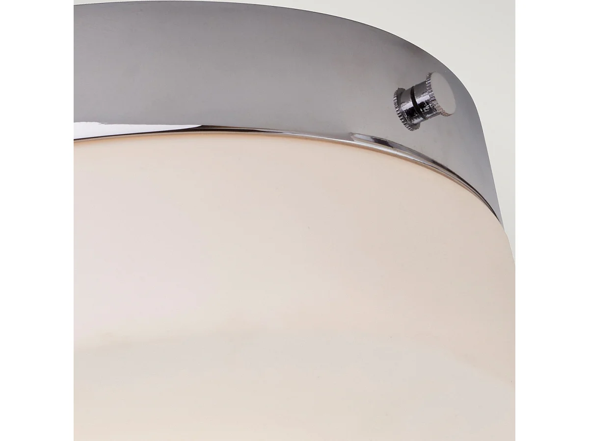 Elstead Tamar 1 ljus Large Flush Light - Polerad krom