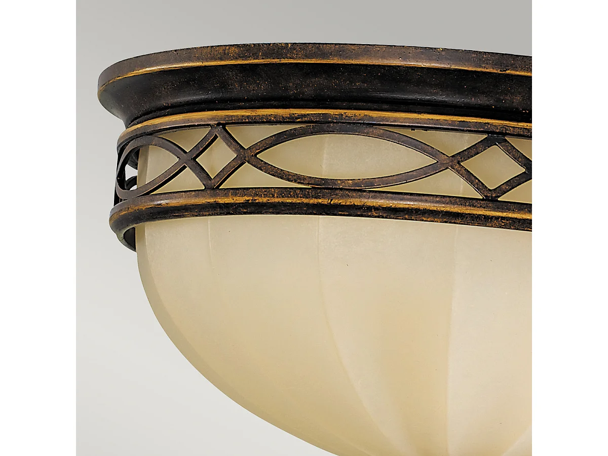 Elstead Drawing Room 3 Ljus Spoltak Ljus Valnöt, E27