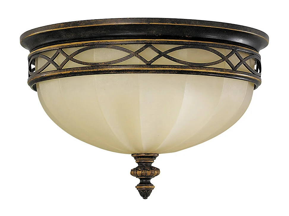 Elstead Drawing Room 3 Ljus Spoltak Ljus Valnöt, E27