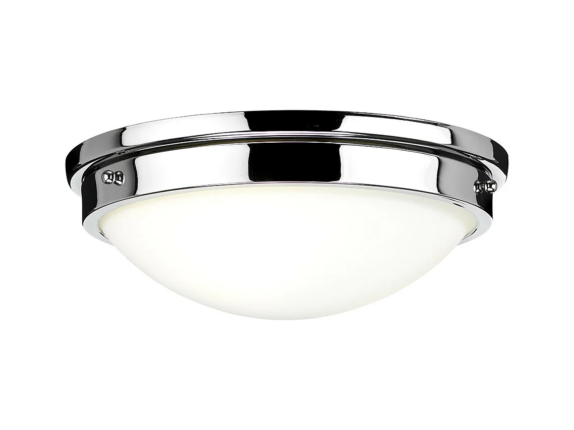 Elstead Gravity - Rundes Flush licht, poliertes Chrom