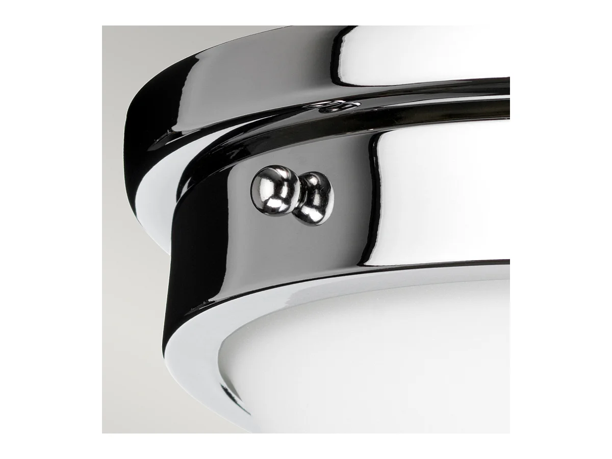 Elstead Gravity - Rundes Flush licht, poliertes Chrom