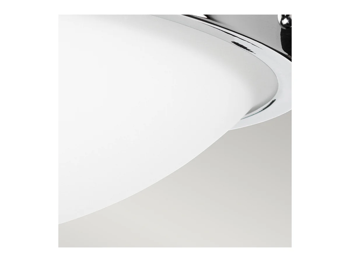 Elstead Gravity - Rundes Flush licht, poliertes Chrom
