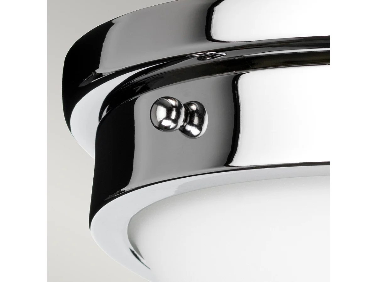 Elstead Gravity - Rundes Flush licht, poliertes Chrom