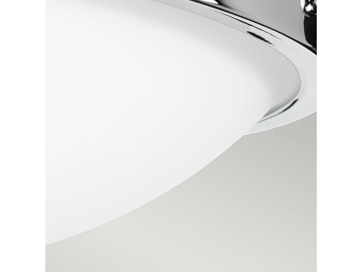 Elstead Gravity - Rundes Flush licht, poliertes Chrom