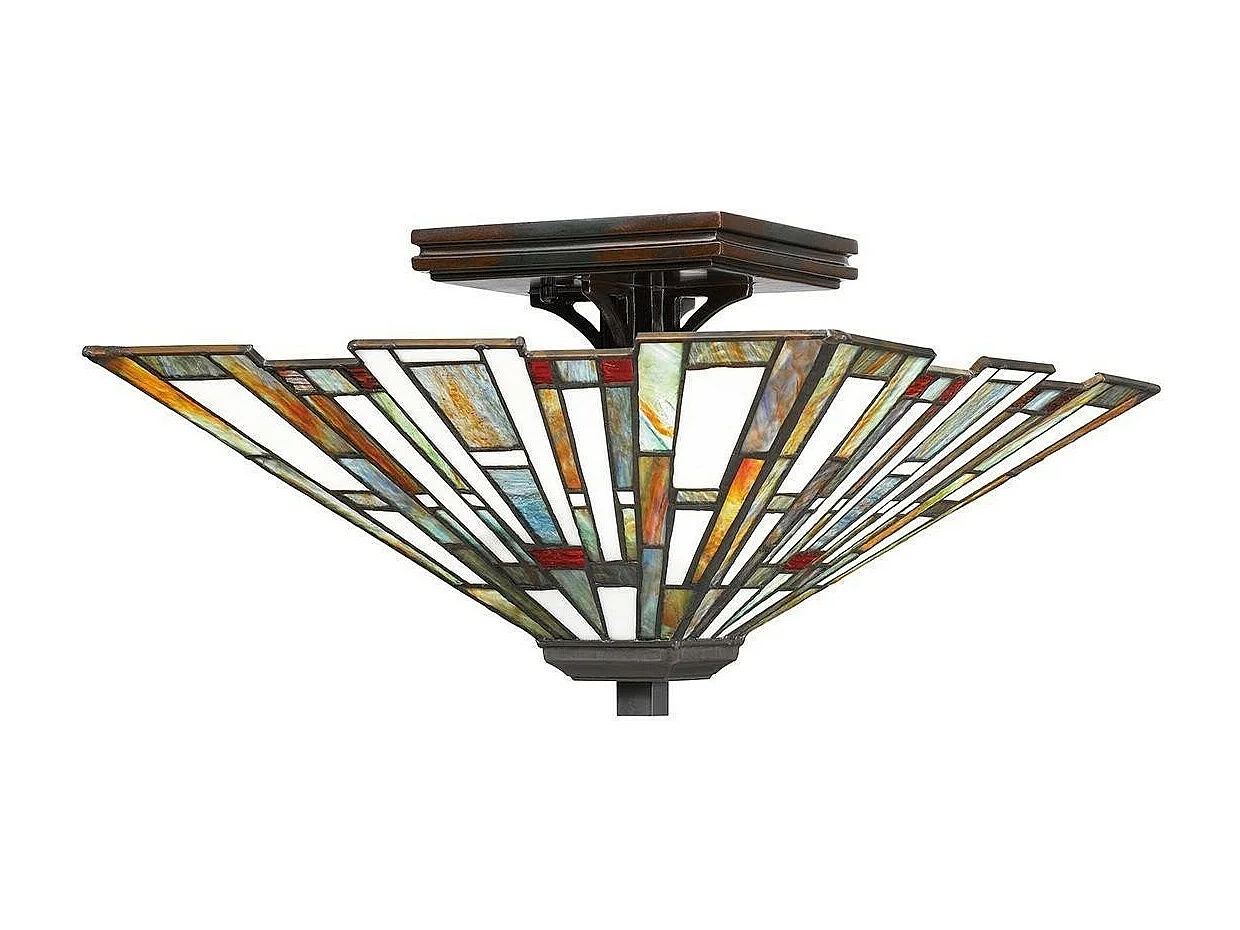 Elstead Quoizel Maybeck Tiffany Valiant Bronzo