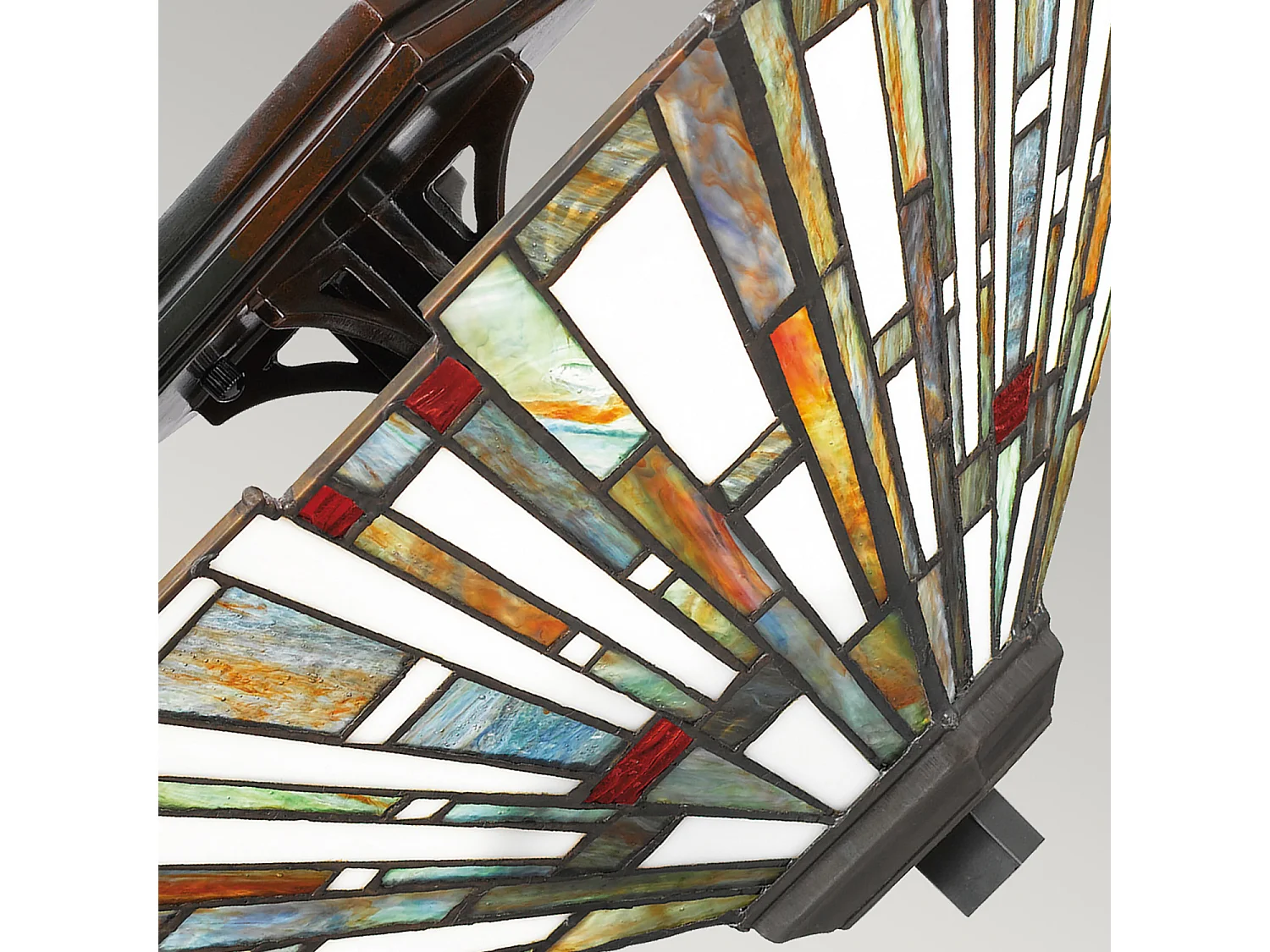 Elstead Quoizel Maybeck Tiffany Valiant Bronzo