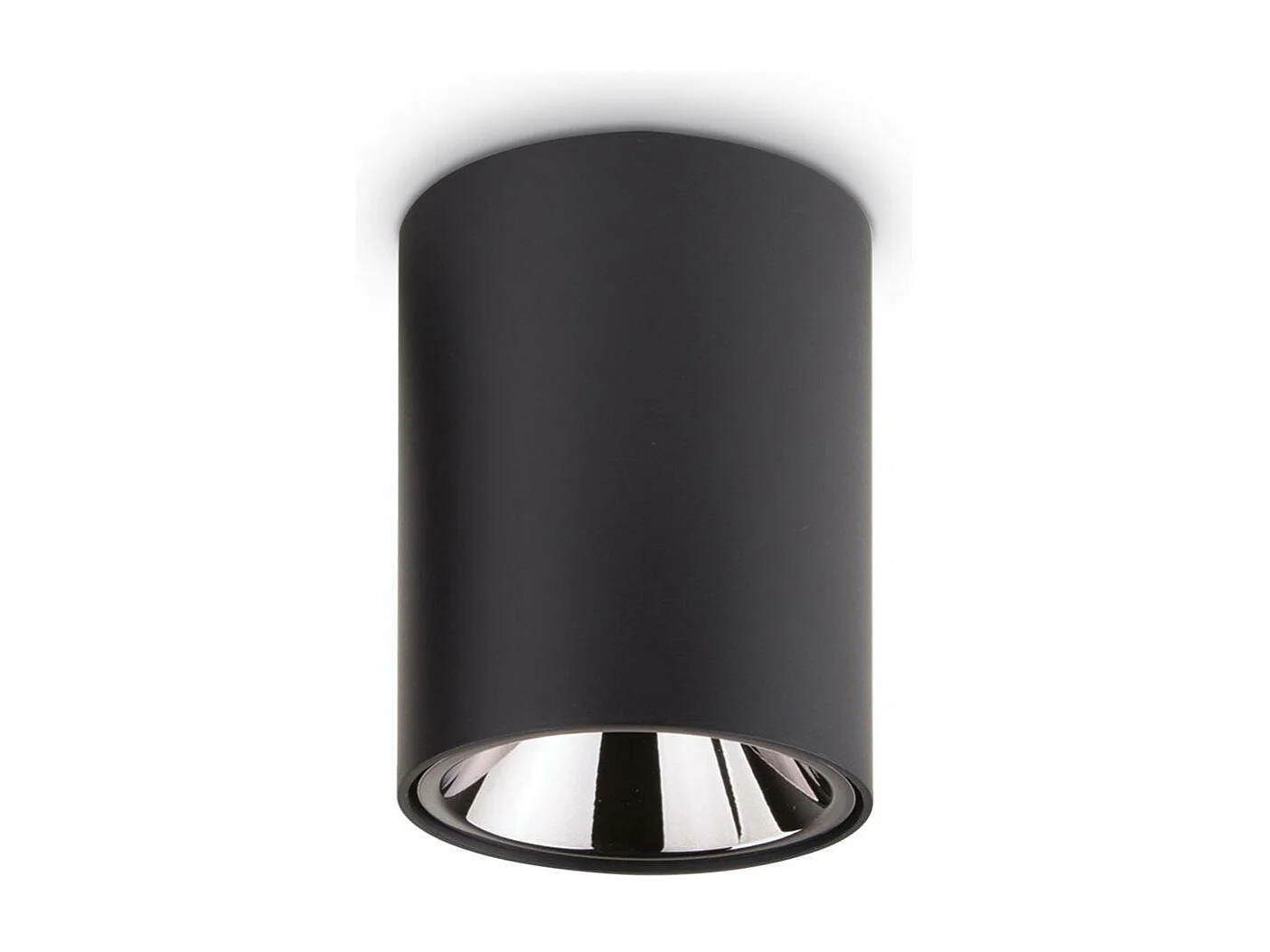 Ideal Lux Nitro - LED 1 licht Round Surface Mounted Abwärtsstrahler Schwarz