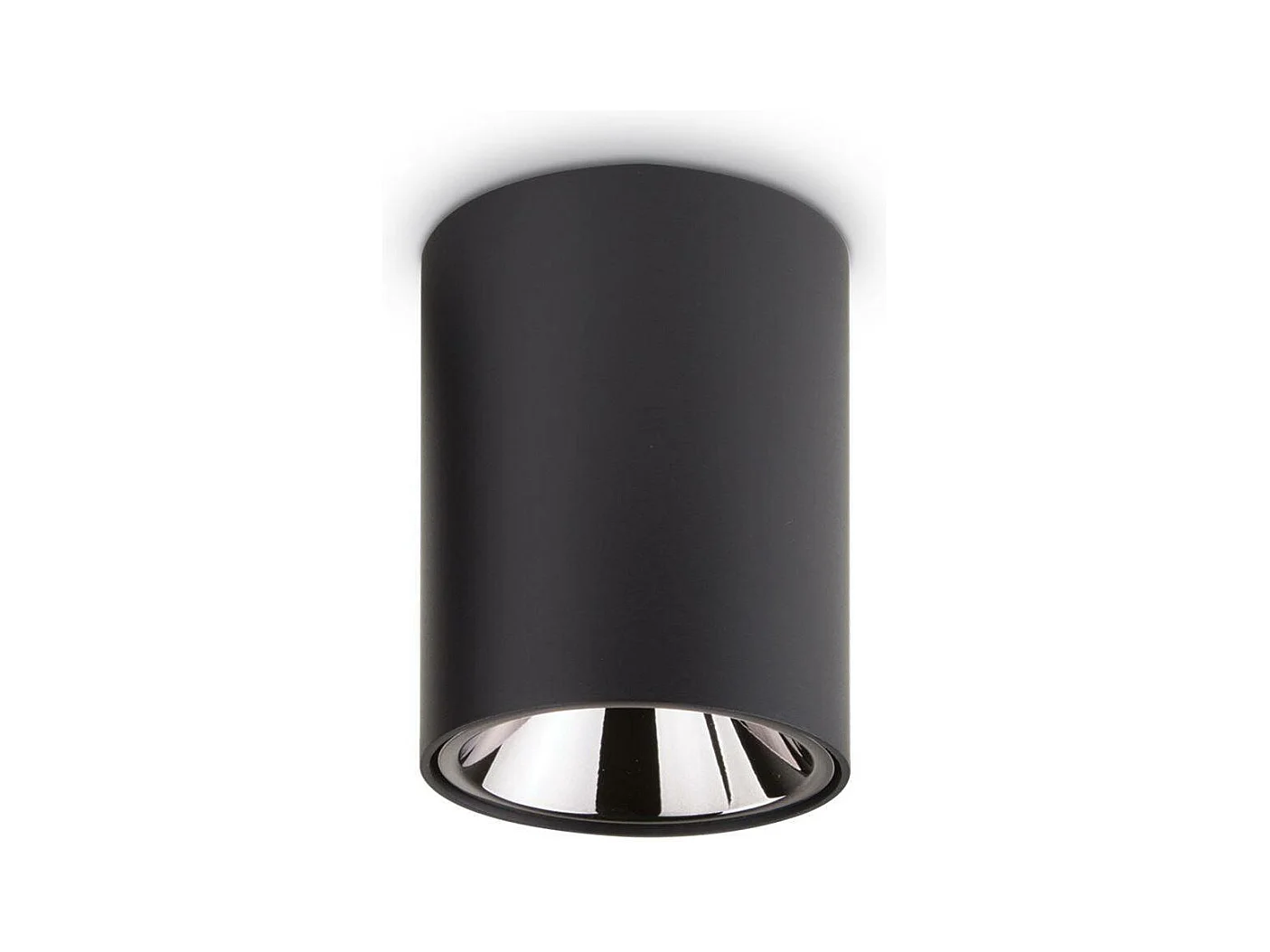 Ideal Lux Nitro - LED 1 licht Round Surface Mounted Abwärtsstrahler Schwarz