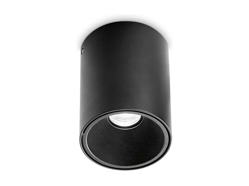 Ideal Lux NITRO LED AufbauAbwärtsstrahler Schwarz 2700K