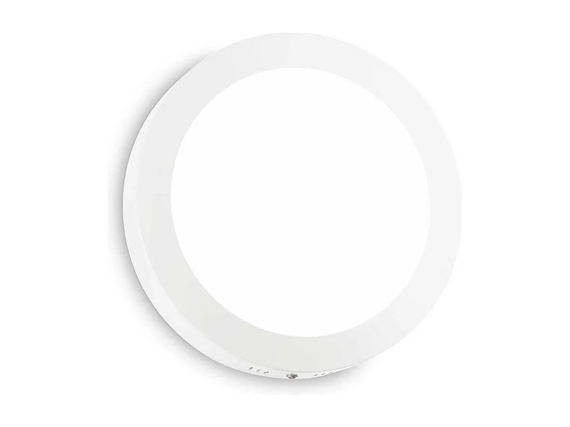 Ideal Lux UNIVERSAL Lampada LED Integrata a Semi Incasso Rotonda da 17 cm Bianca 1250Lm 4000K