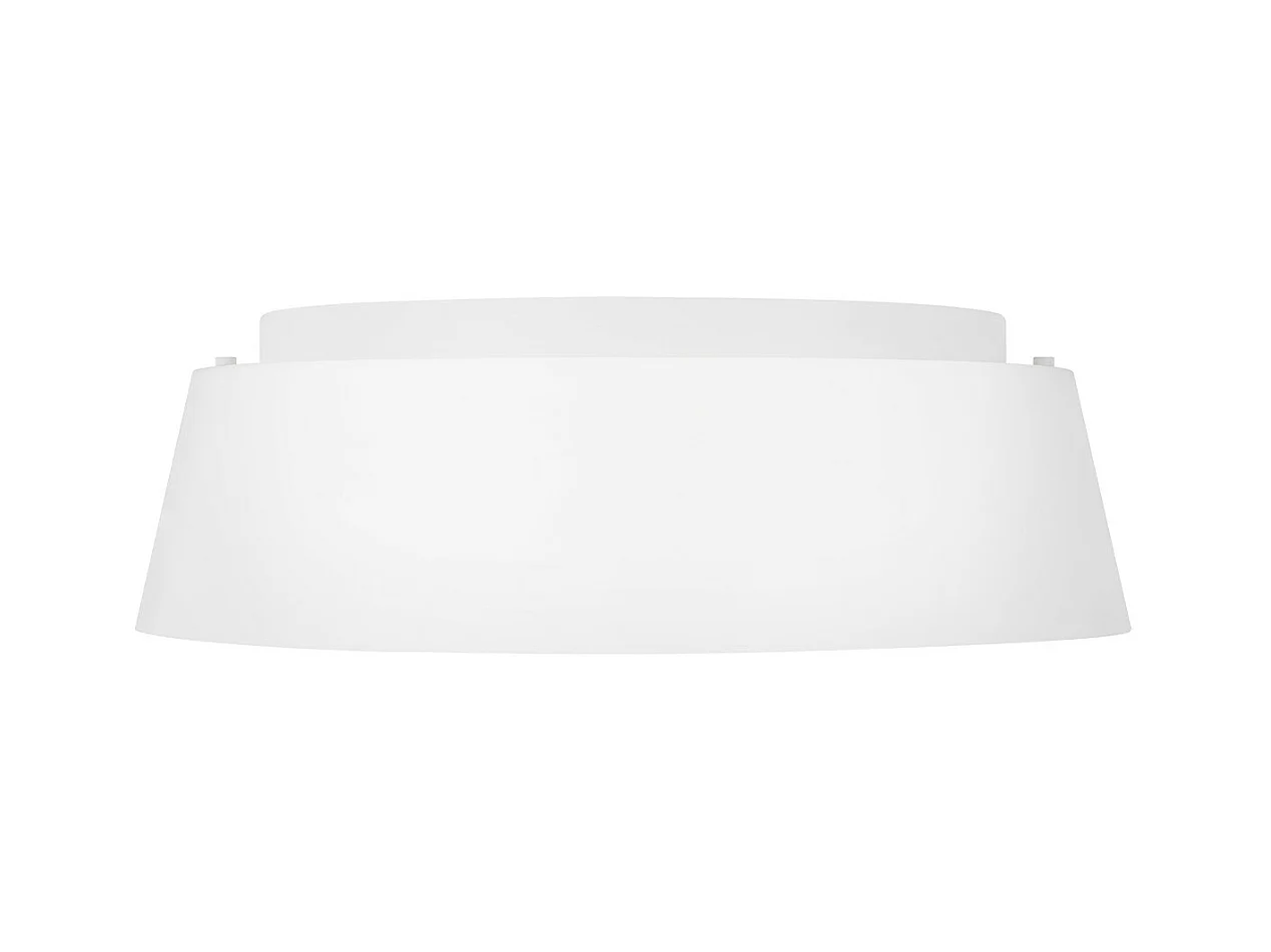 Plafoniera a filo a 3 luci Elstead Asher, bianco opaco, E14