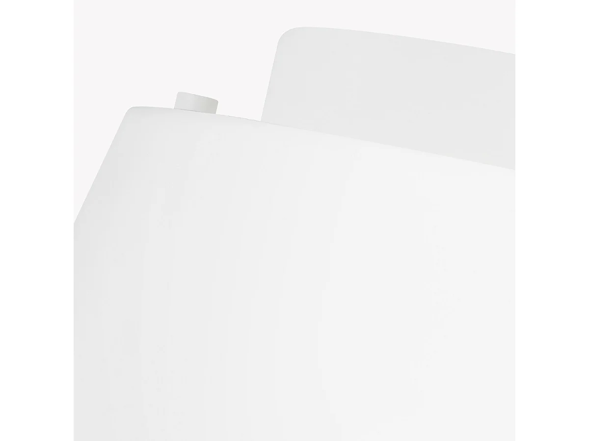 Elstead Asher 3 ljus infälld taklampa, matt vit, E14