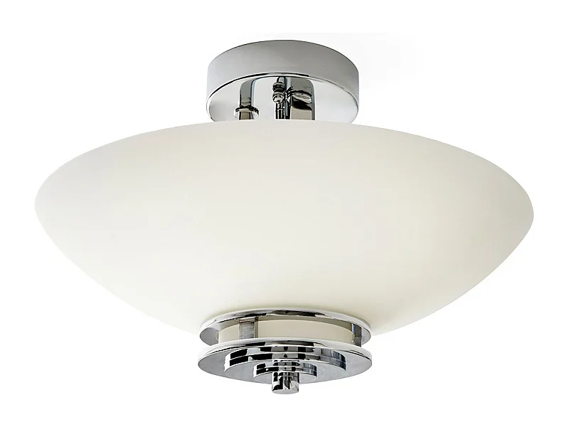 Elstead Hendrik 3 Ljus Semi Spola Badrumstaklampa Polerad Krom IP44, G9