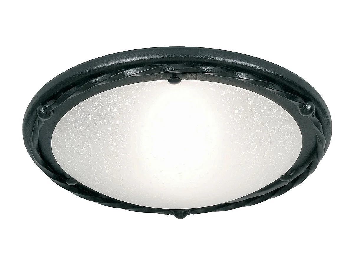 Elstead Pembroke 1 Ljus Spoltaksljus Svart, E27