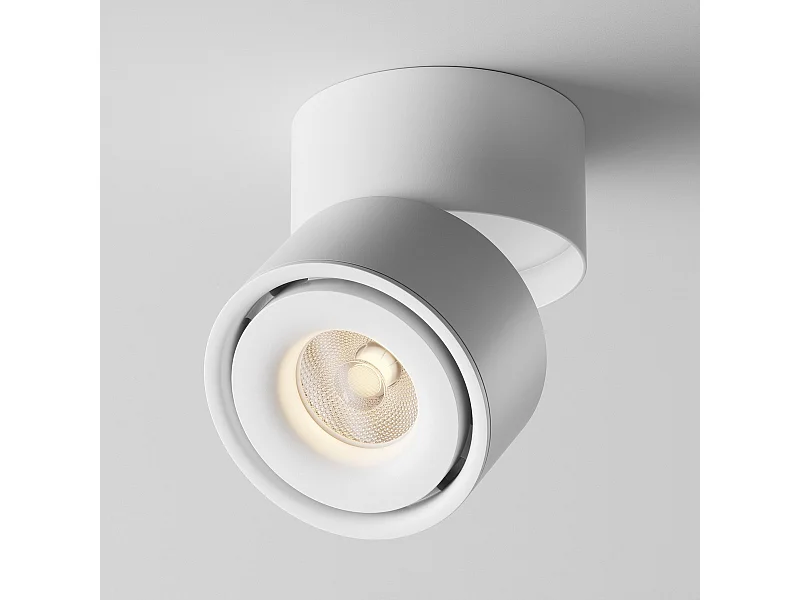 Maytoni Yin Downlight de Superficie Regulable Blanco 3000K