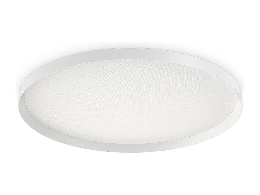 Decorativo Round Simple Flush White, 4000K