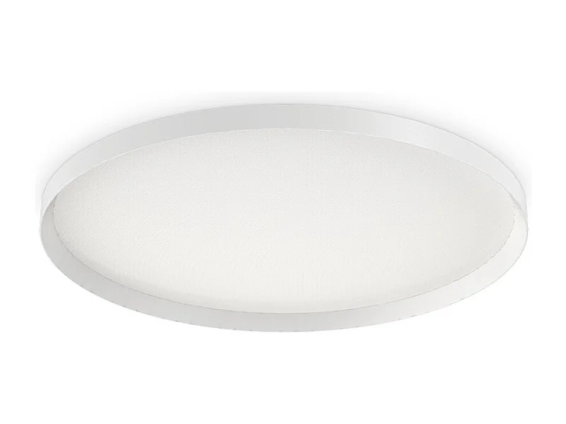 Decorativo Round Simple Flush White, 4000K