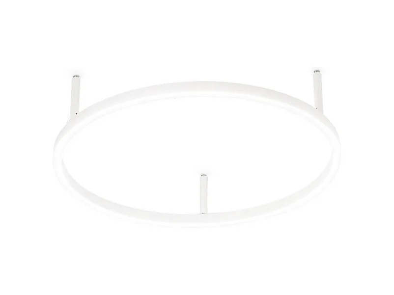 Ideal Lux ORACLE Aro Led Integrado Semi Empotrado Blanco 50cm 3000K