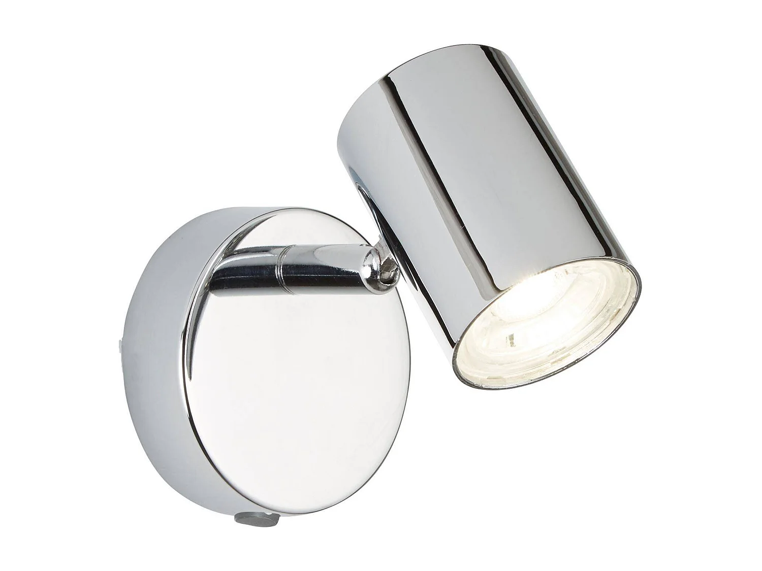 Searchlight Rollo Applique murale d'intérieur à 1 lumière DEL intégrée, chrome