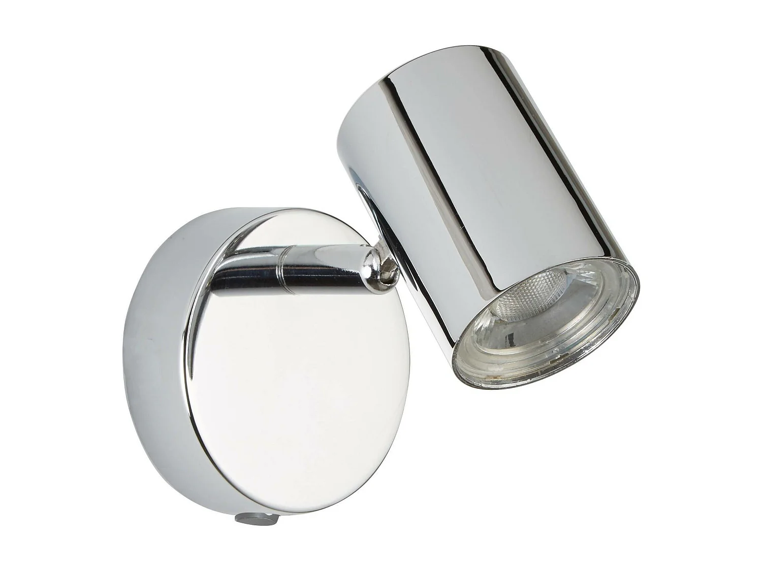 Searchlight Rollo Applique murale d'intérieur à 1 lumière DEL intégrée, chrome