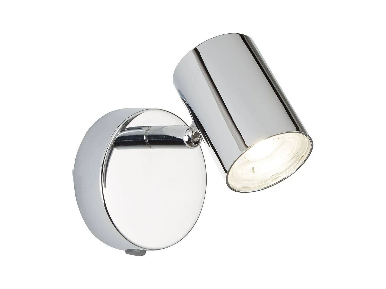 Searchlight Rollo Applique murale d'intérieur à 1 lumière DEL intégrée, chrome