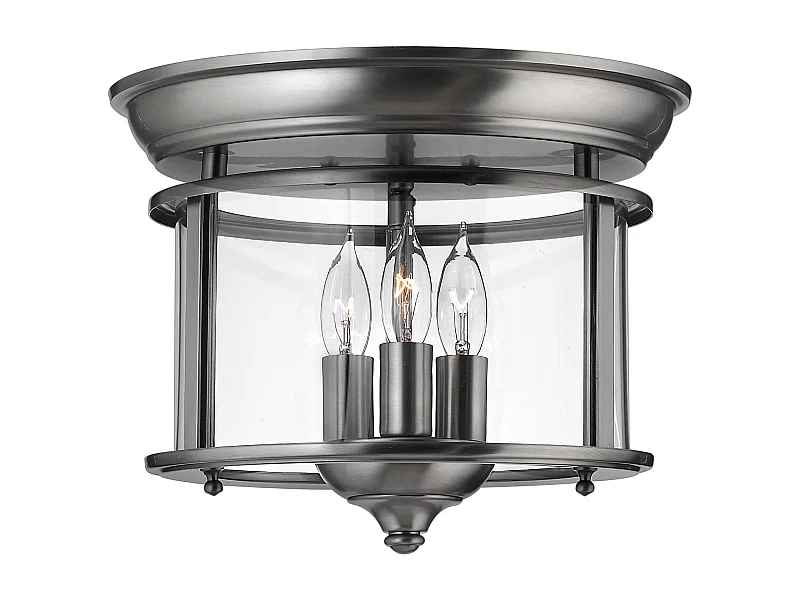 Elstead Gentry 3 ljus infälld takljus tenn, E14