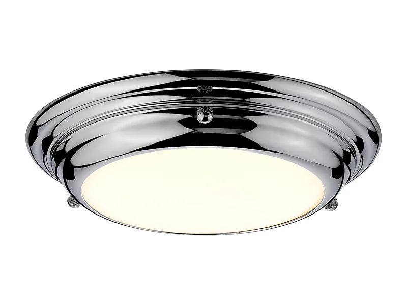 Elstead Welland 1 Ljus Mini LED Flush Light - Polerad krom
