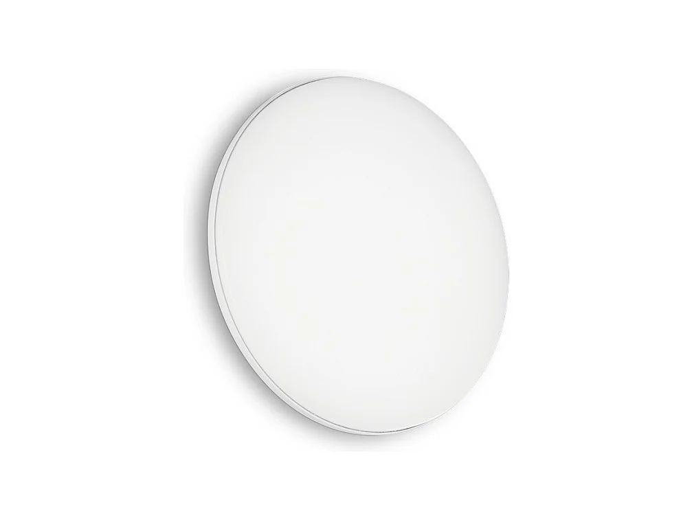 LED da esterno rotondo semplice da incasso bianco IP65, 3000K
