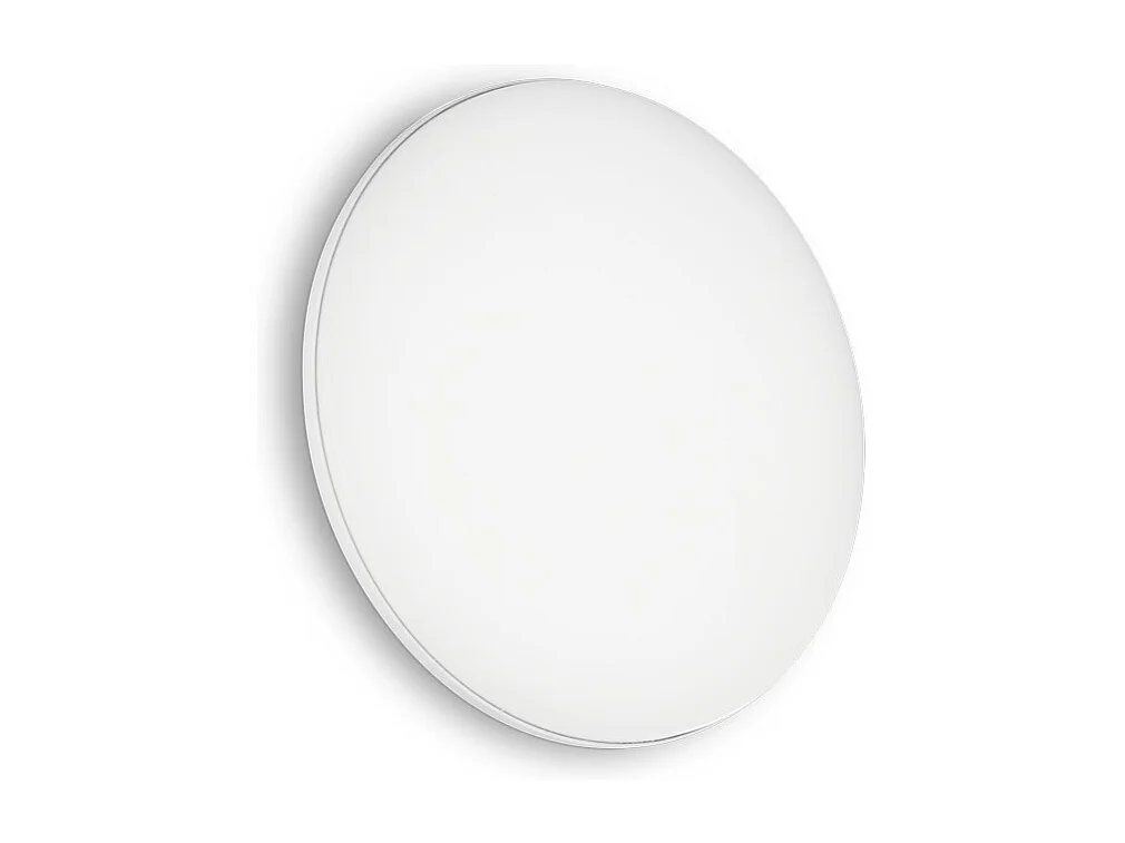 LED da esterno rotondo semplice da incasso bianco IP65, 3000K