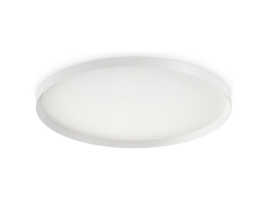 Decorativo Round Simple Flush White, 3000K
