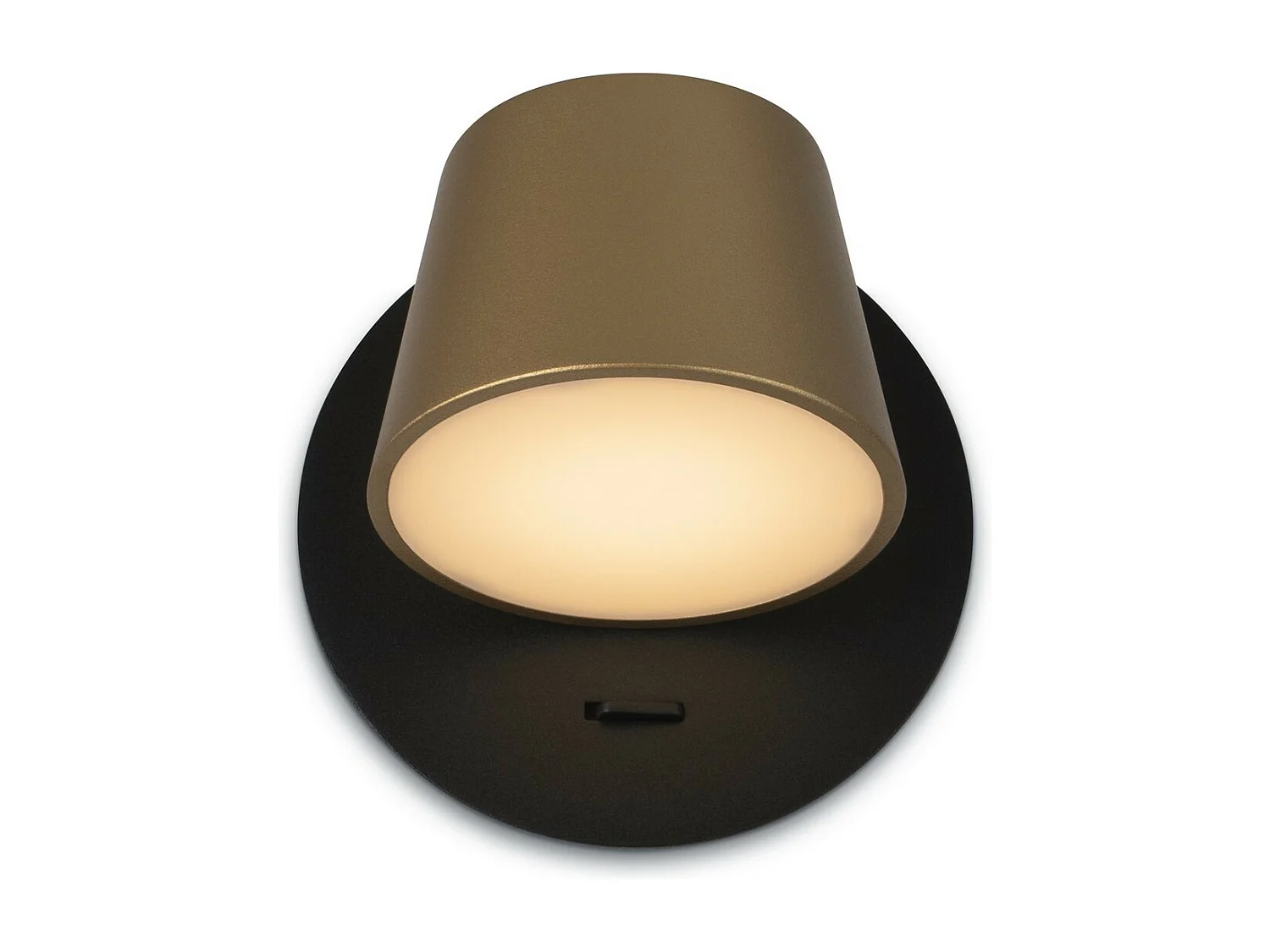 Maytoni Pixel Downlight da superficie moderno nero, ottone 3000K