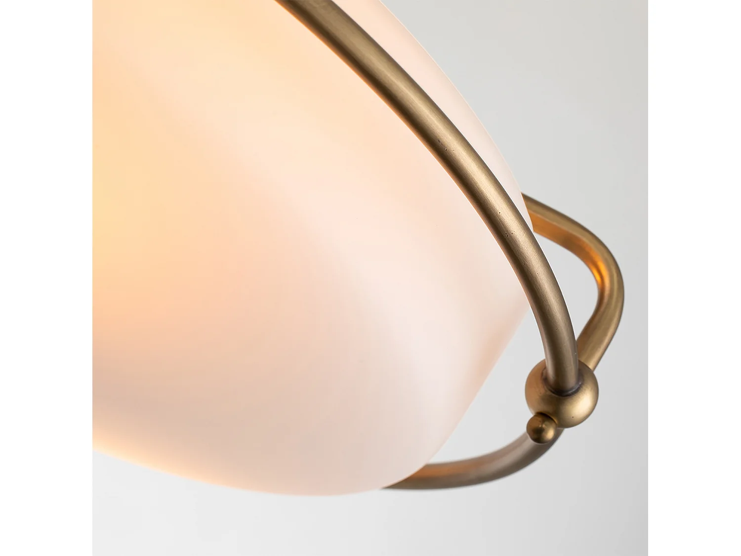 Elstead Quoizel Griffin Lampada da soffitto semi-incasso a ciotola in ottone stagionato