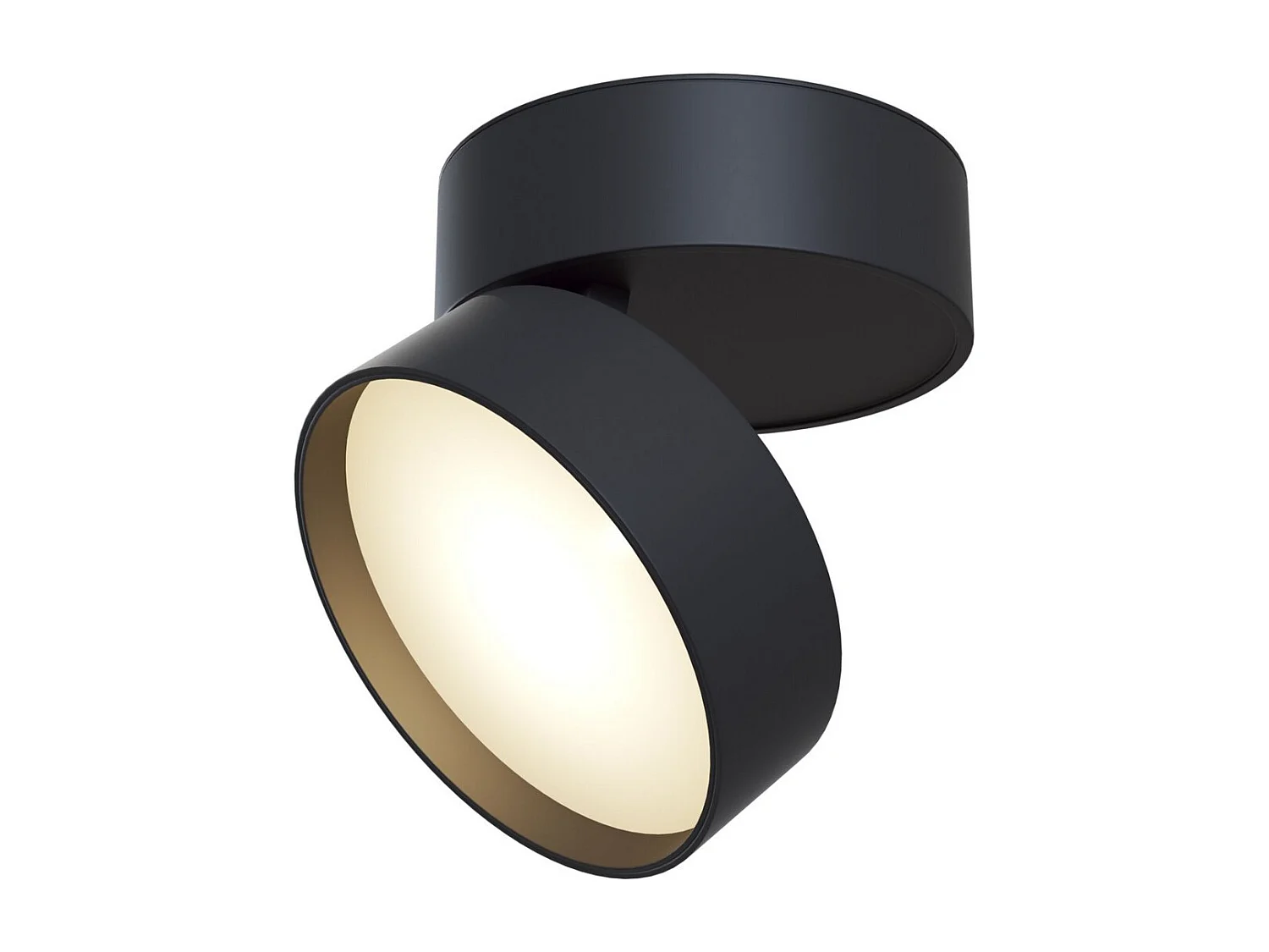 Maytoni Onda Aufbau-Abwärtsstrahler Schwarz 4000K