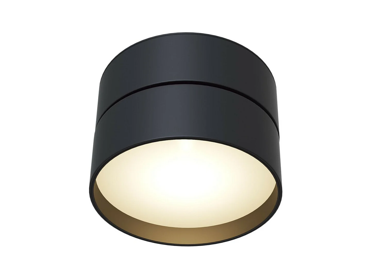 Maytoni Onda Downlight monté en surface noir 4000K