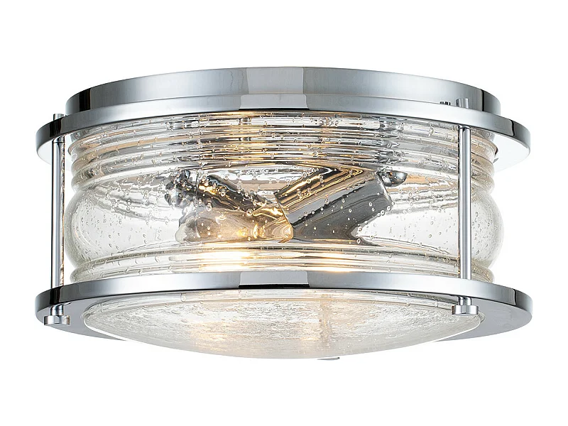 Elstead Kichler Ashland Badrumstaklampa polerad krom, IP44