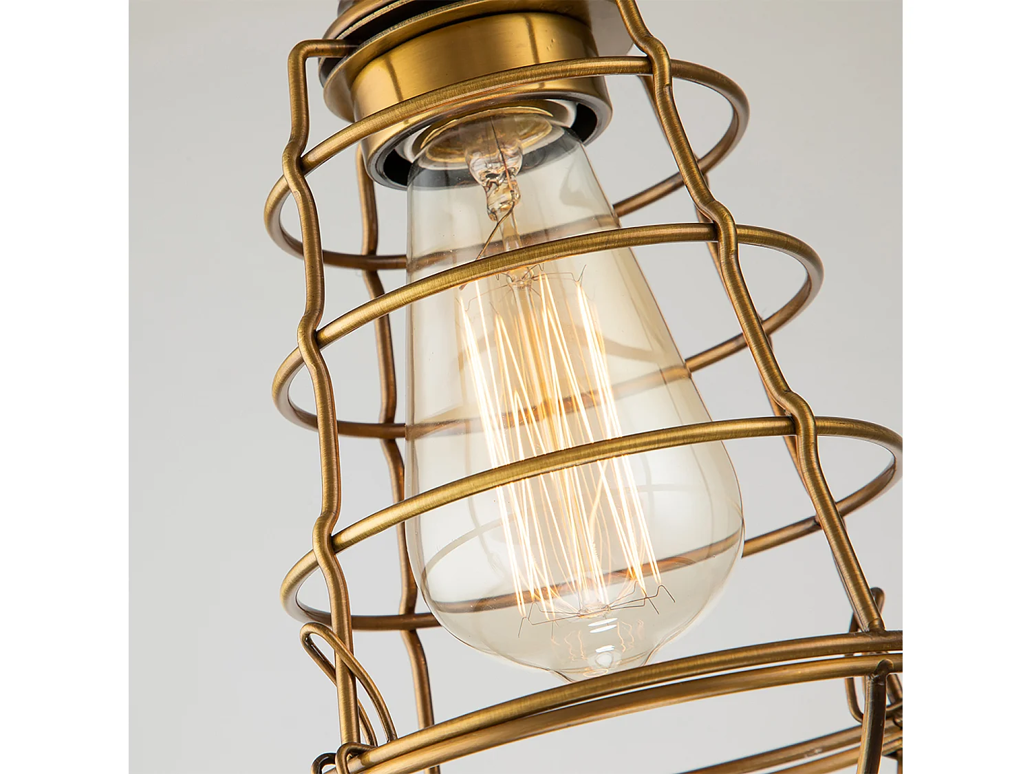 Elstead Quoizel Mixon Semi Flush Ceiling Light Weathered mässing