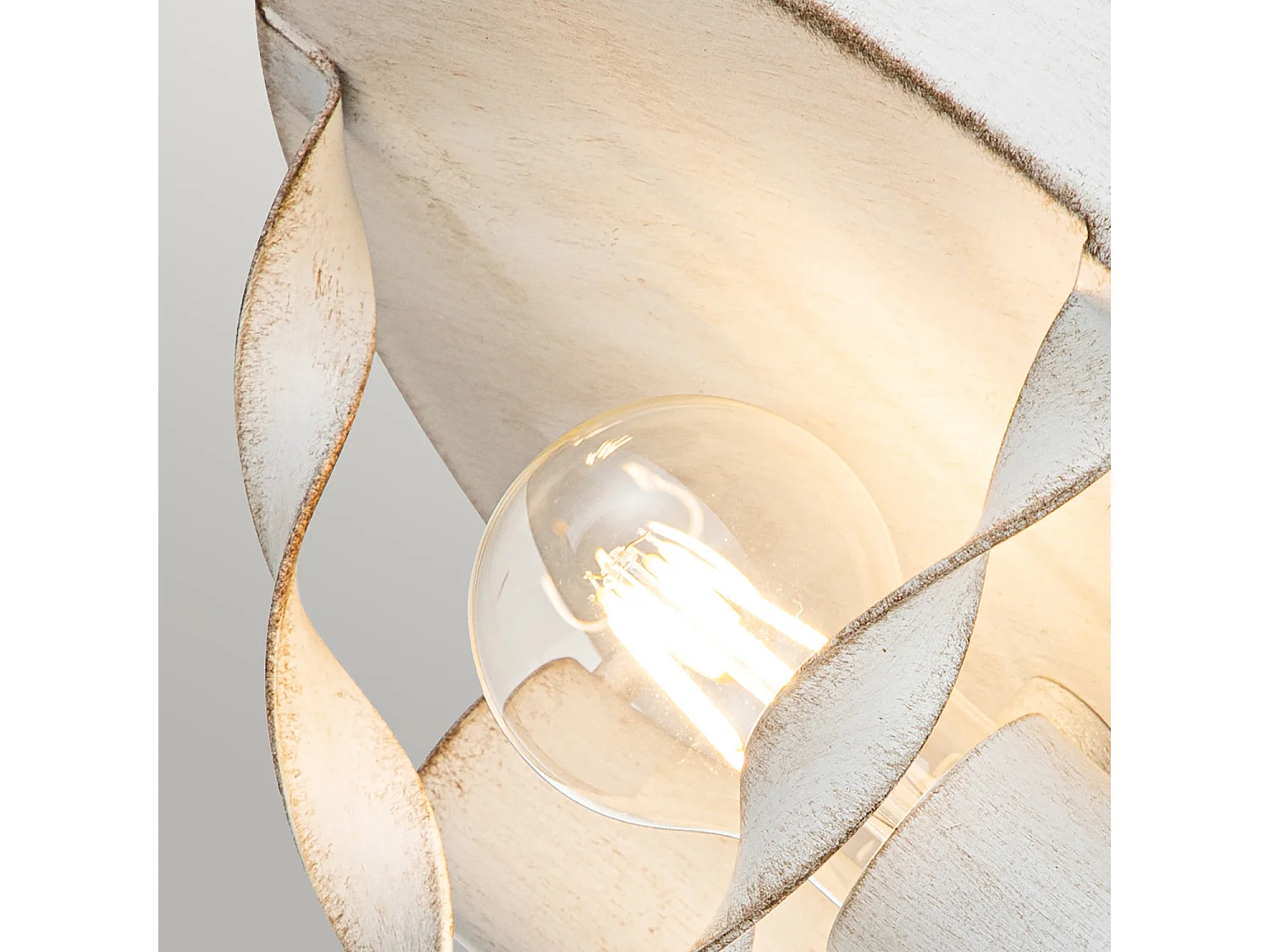 Elstead Quoizel Bradbury Semi Flush Taklampa Antik Vit