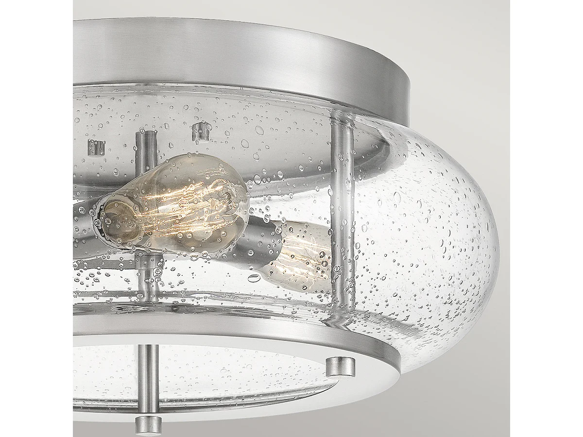 Elstead Quoizel Trilogy Cylindrisk taklampa polerad krom, IP44