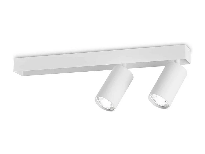 Ideal Lux PROFILO Faretto da soffitto Twin a 2 luci bianco