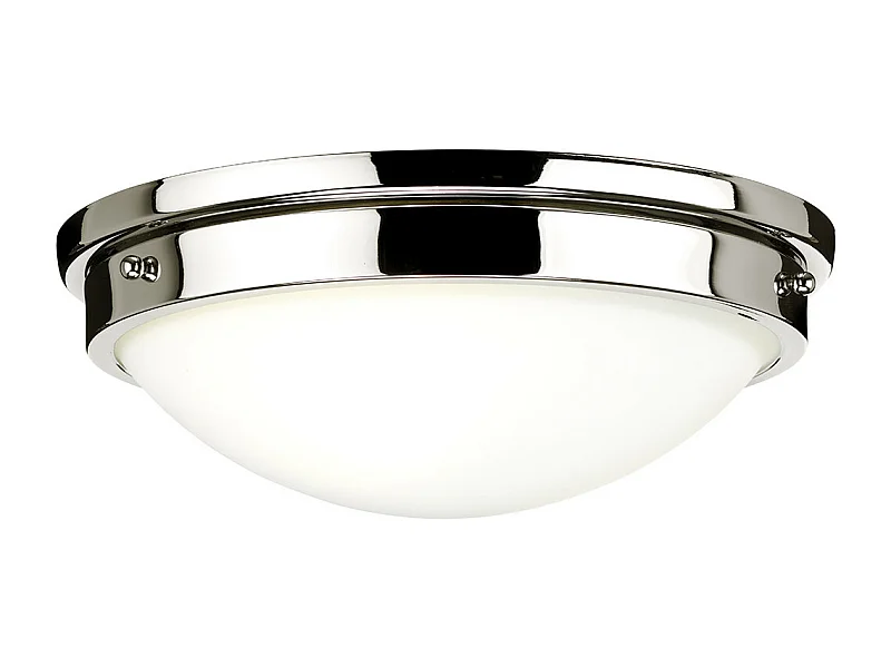 Elstead Gravity - Rundes Flush licht, poliertes Nickel