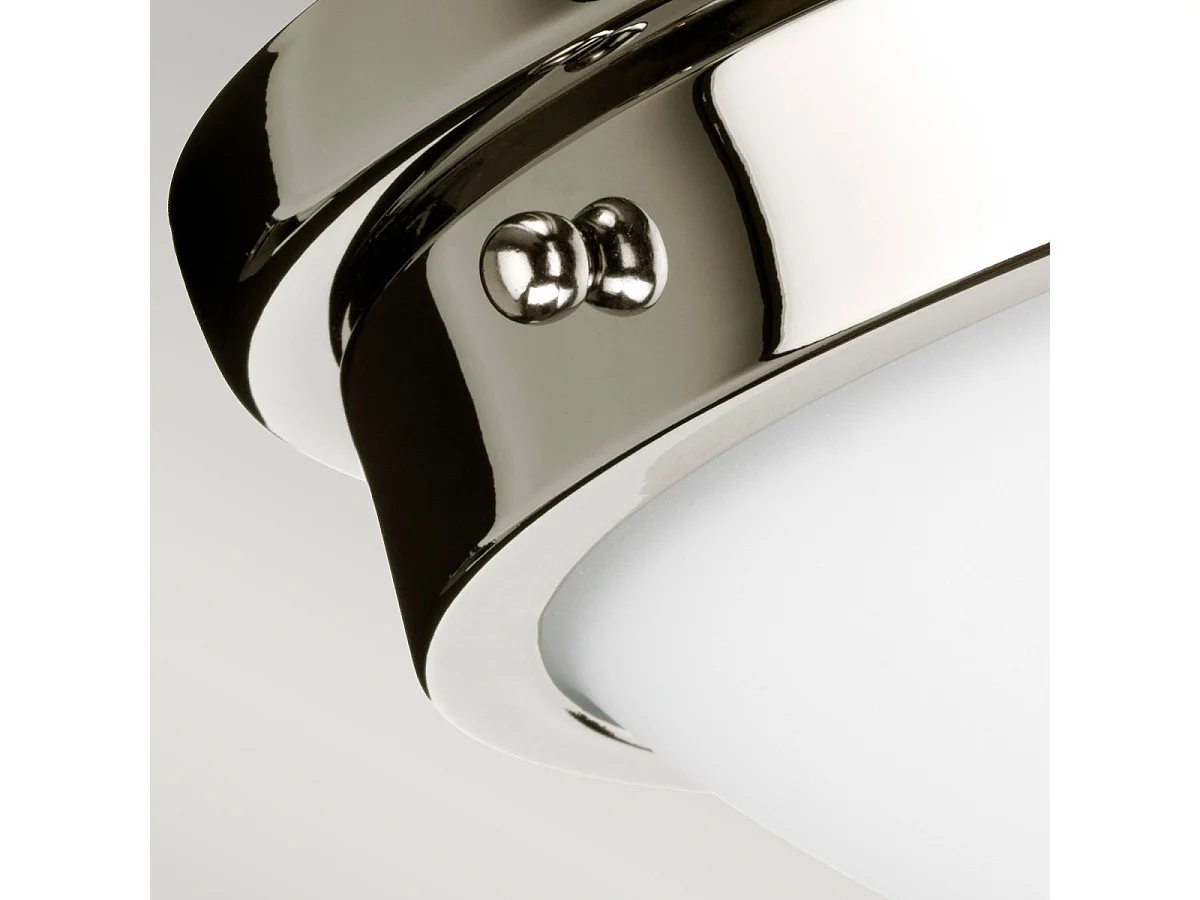 Elstead Gravity Runt spolljus, polerat nickel