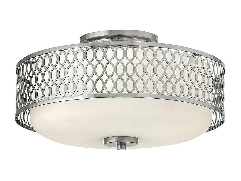 Jules Hinkley Fredrick Ramond 3 licht Unterputzmontage Nickel gebürstet