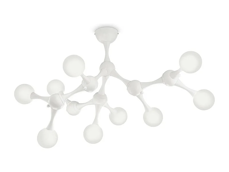 Ideal Lux Nodino - 9 licht Medium Multi Arm Deckenspülung licht White, G9