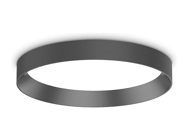 Ideal Lux FLY Plafoniera LED a filo 35cm Nero 2700K IP40