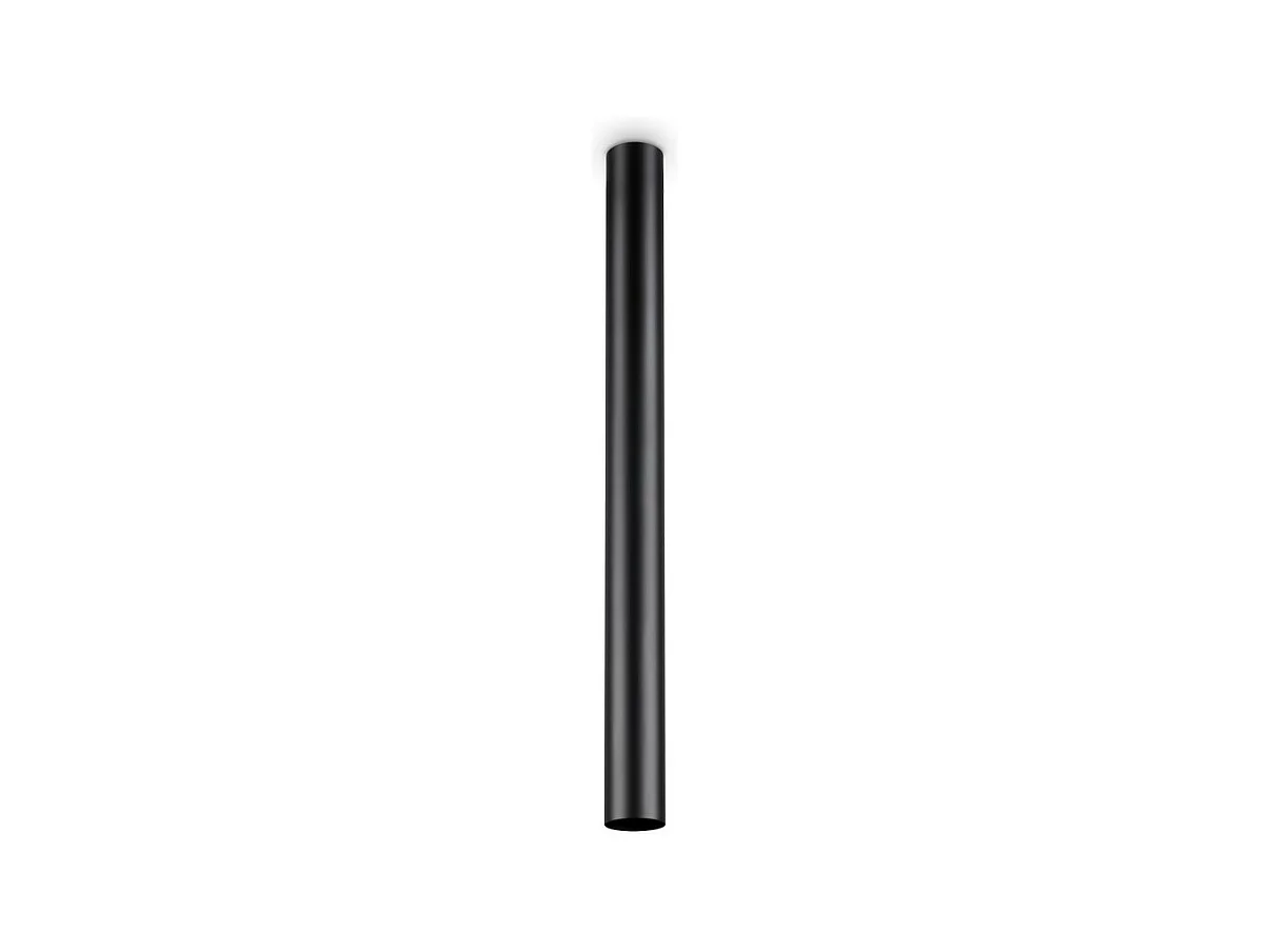 Ideal Lux LOOK - Plafoniera da interno a 1 luce nera, GU10