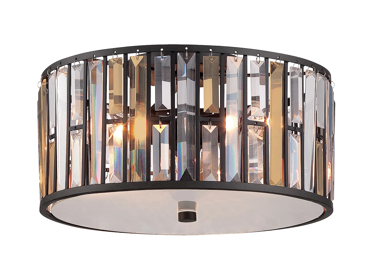 Elstead Gemma - 3 Licht Deckeneinbauleuchte Vintage Bronze, E27